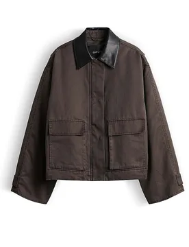 Fieldjacket HAMINA marrón 36 - Opus - FashionsVida