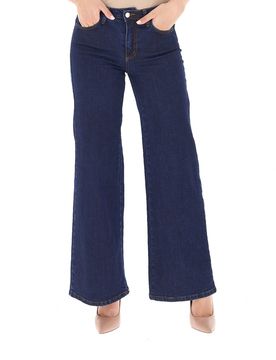 Jeans wide leg BLU SCURO XL
