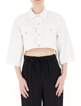 VICOLO Giacca in jeans BIANCO S