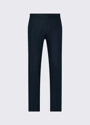 Pantalone in lino uomo blu scuro