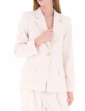 Blazer monopetto AVORIO 4 - Armani exchange - FashionsVida