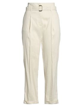 Pantalones Mujer Beige 38 Mujer