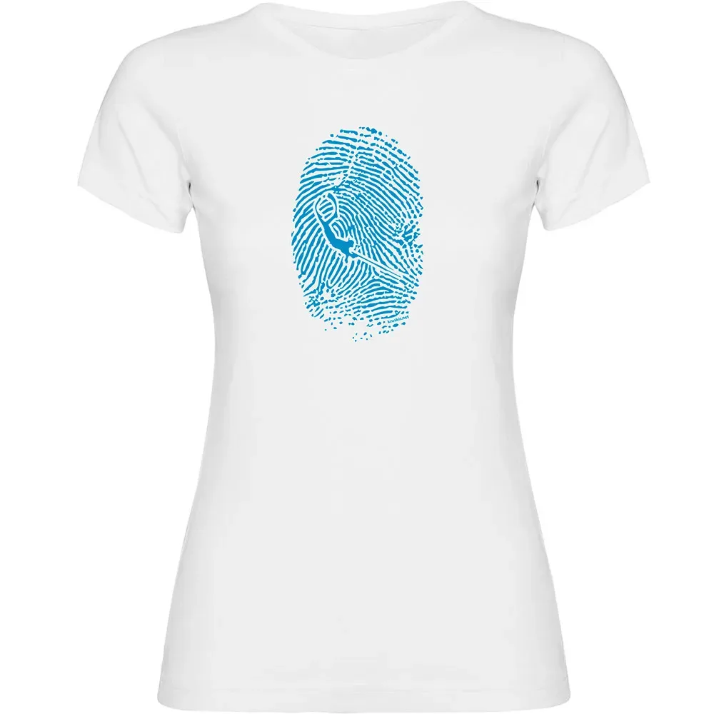Maglietta A Maniche Corte Da Donna Spearfisher Fingerprint - Kruskis - FashionsVida