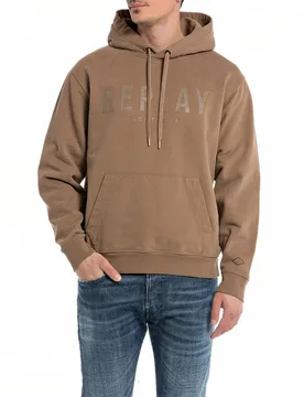 Sweat à Capuche M6717 .000.22890cs Safari L - Replay - FashionsVida