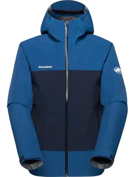 Crag HS Hooded Herren Funktionsjacke, blau XL