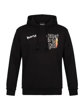Sudadera Hombre Negro M Hombre - Disclaimer - FashionsVida