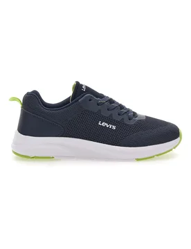 Sneakers Navy con Lacci e Suola Bianca 08000 37 - Levi's - FashionsVida