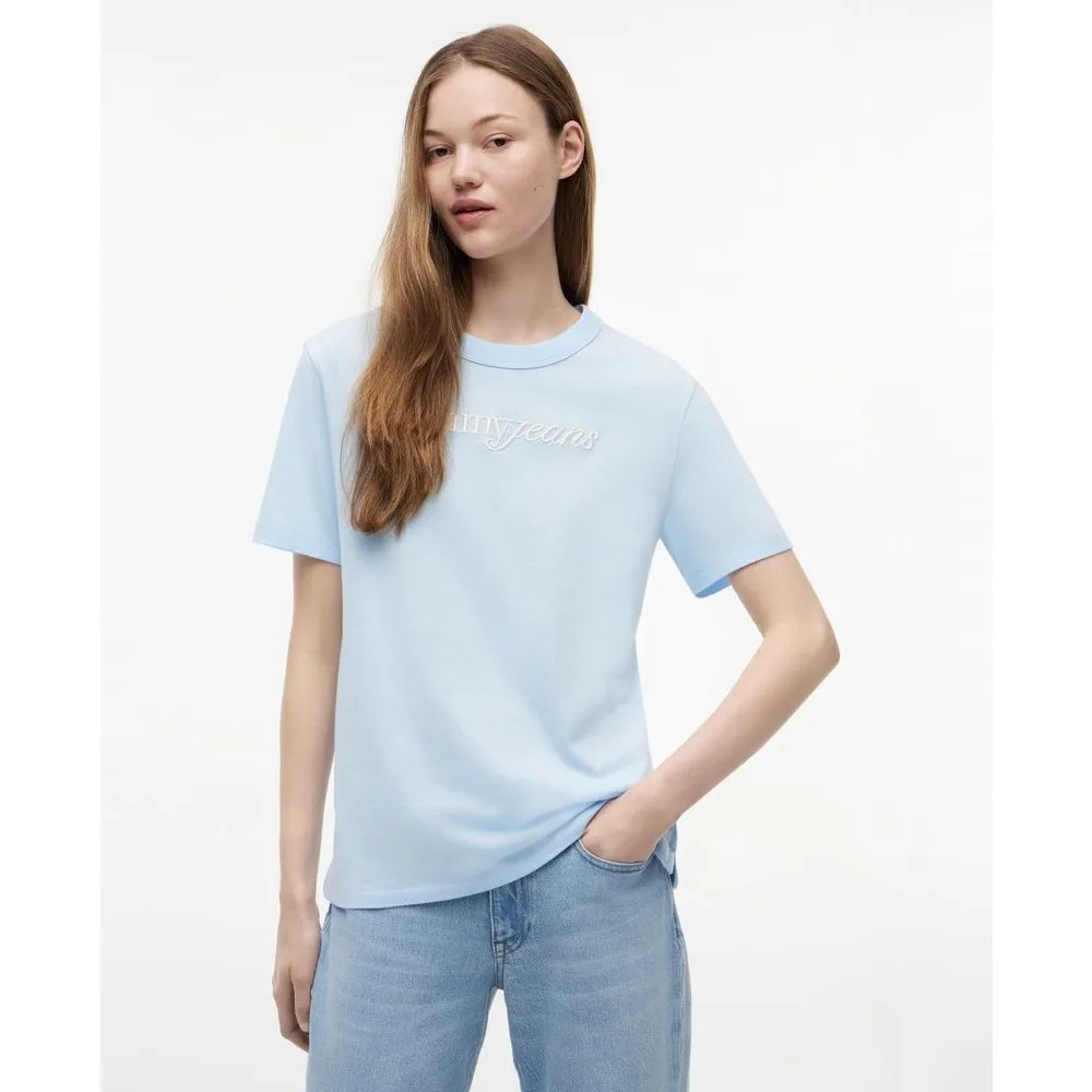 Camiseta de mujer de fit relajado y manga corta - Tommy Jeans - FashionsVida
