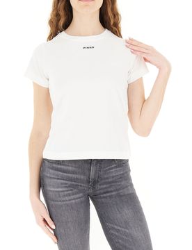 Pinko T-shirt girocollo BIANCO XS
