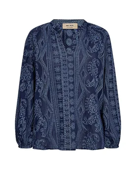 Mos Mosh Blusa MMGATAALLO blu XS - Mos mosh - FashionsVida