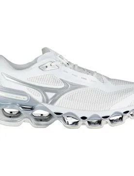 Scarpe Da Running Wave Prophecy 15 White / Galaxy Silver EU 40 - Mizuno - FashionsVida