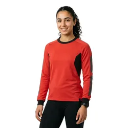 Sweat-shirt Accelerate 18394 Traffic Red / Black XS