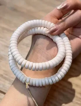 Carved deer antler 108- prayer beads, hand-held long string bone product Buddhist bead bracelet - Aliexpress - FashionsVida