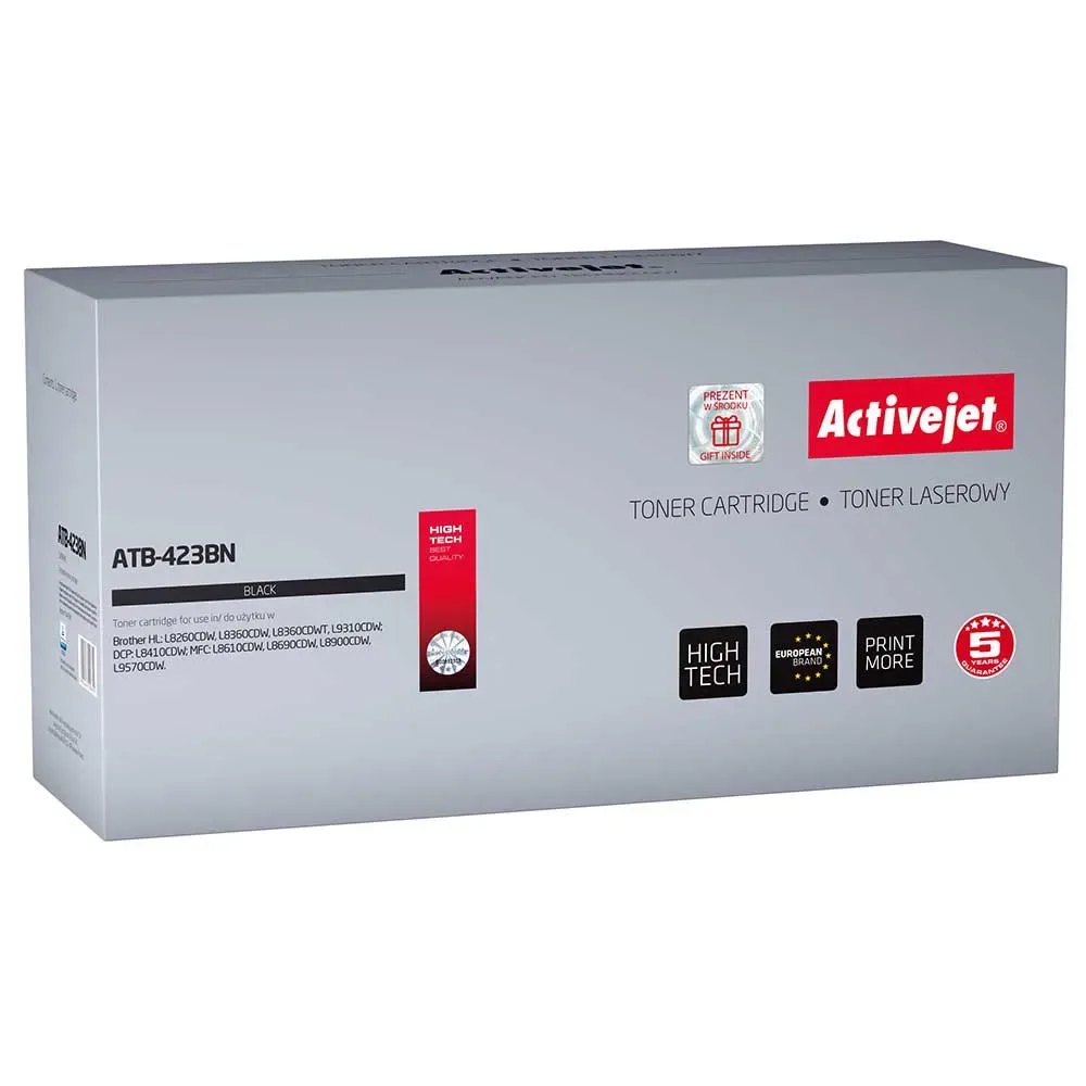 Toner Atb-423bn Black One Size unisex - ActiveJet - FashionsVida