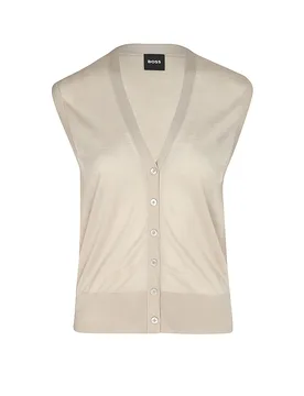 Boss Cardigan FUMI beige M damen - BOSS - FashionsVida
