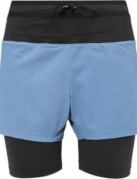 Short running stretch léger à séchage rapide - Intense 2In1 Short W Coronet Blue - Taille M - Bleu - Millet - FashionsVida