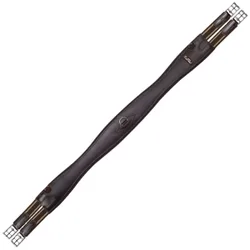 Ledersattelgurt VERONA black 120 cm