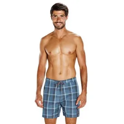 Yd Check Leisure 16´´ Swimming Shorts Dark Grey / Navy / White S Men
