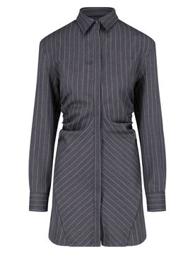 Dondup Wool Blend Stretch Dress
