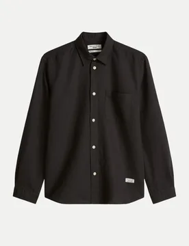Marc O' Polo Woven Shirts Longsleeve Schwarz L - Marc O'Polo - FashionsVida