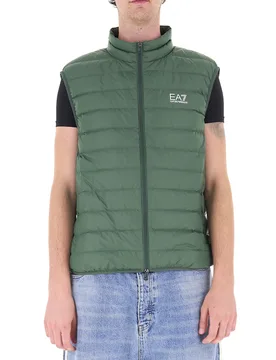 Piumino smanicato 100gr VERDE L - EA7 EMPORIO ARMANI - FashionsVida