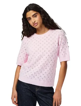 Maglione Lelou O-neck Knit Roseate Spoonbill / Melange XS