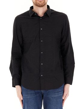 Camicia maniche lunghe NERO XXL