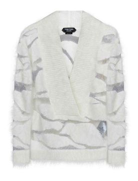 Tom Ford Girocollo stampa animalier