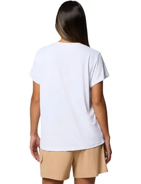 BlueVista Hill Crew Damen T-Shirt, weiß L