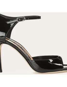 Zapatos destalonados Godiva de charol - Sergio Rossi - FashionsVida