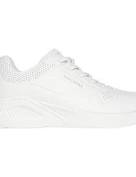 Sneaker Uno Lite Work White Duraleather EU 38 - Skechers - FashionsVida