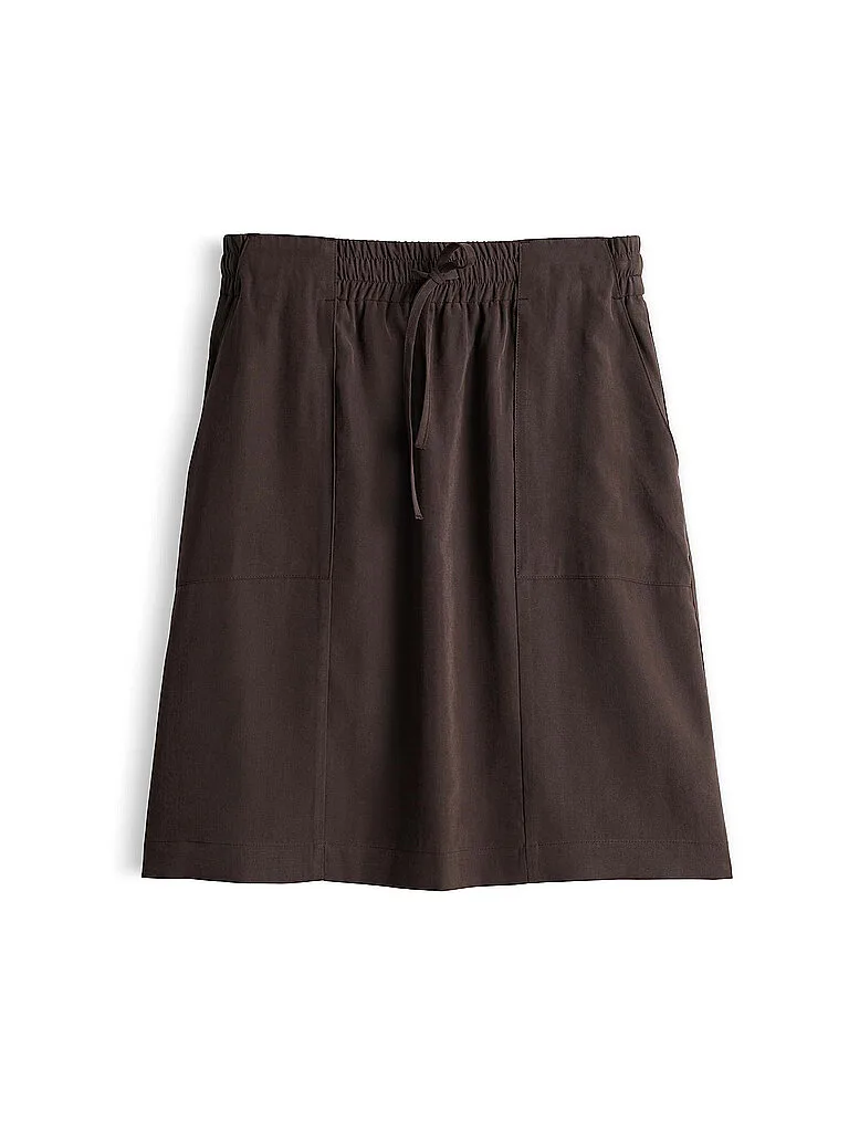 Minifalda RANIA CITY marrón 38 - Opus - FashionsVida