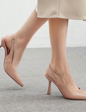 Zapatos de tacón alto de punta fina de moda para mujer, zapatos de primavera para vacaciones de primavera y Pascua