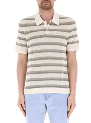 Pepe Jeans Polo a righe CREMA M