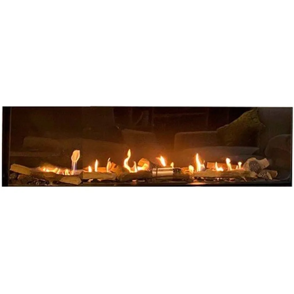 Chimenea Gas LPG Pano 1300 2 Esquinas - NORA FLAMES - FashionsVida