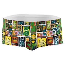 Slip De Bain Boxer Emoji Portrait