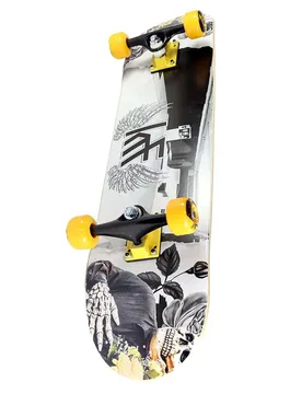 Skateboard Spark On-street 7.75´´ White / Black 31.5 Pouces unisex - KRF - FashionsVida