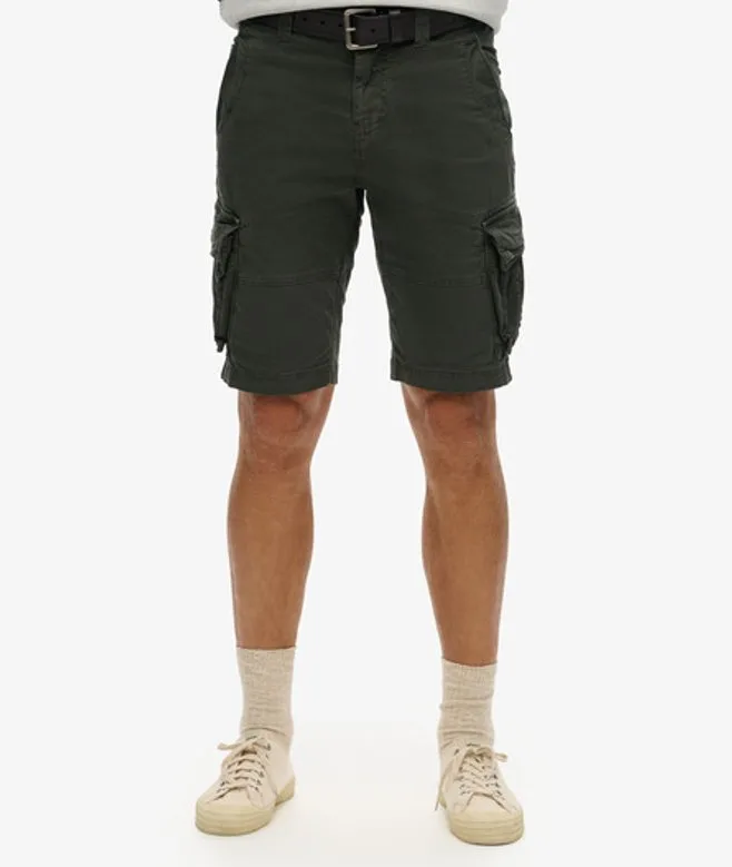 Superdry Herren Core Cargo Shorts mit Lockerer Passform Grün - Größe: 32 - 74.99 - FashionsVida