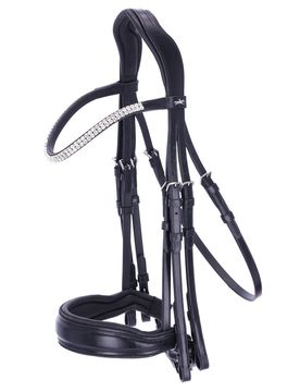 Schockemöhle Sports Kandare SP MONTICELLI black/silver WB