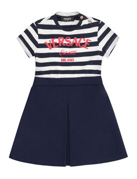 Young Striped Cotton Mini Dress