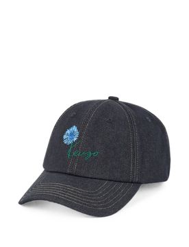Logo-Embroidered Denim Baseball Cap