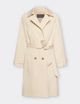 ELENA MIRO trench doppiopetto donna beige - Elena Mirò - FashionsVida