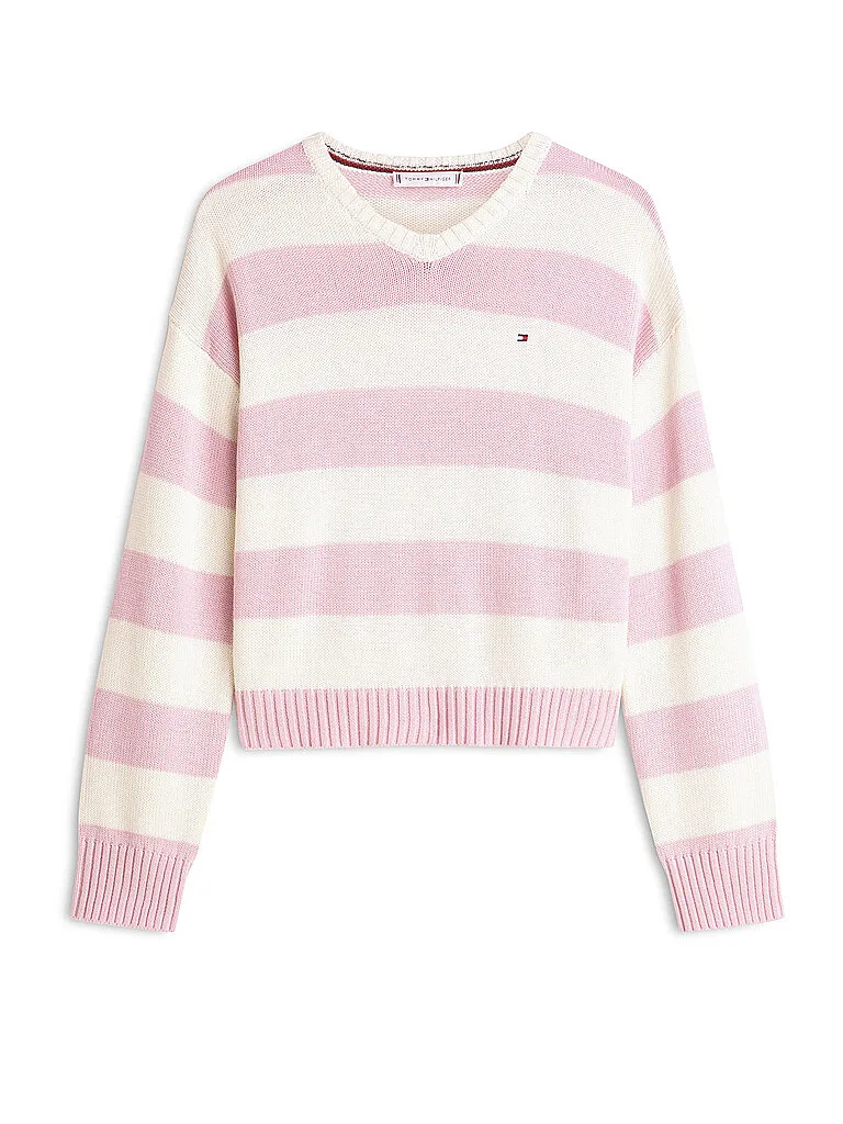 Pullover rosa L damen - Tommy hilfiger - FashionsVida