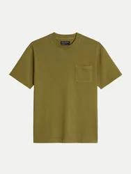 Marc O' Polo T-Shirt mit Brusttasche Grün XL