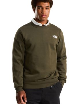 Simple dome regular sudadera hombre Marron (S)