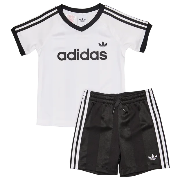 Jersey Unisex Tracksuits - White - Size 1 - 2 Years - Poly Jersey - White - Size: 1 - 2 Years - Adidas - FashionsVida