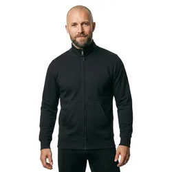 Sweat-shirt à Zip Crossover 51591 Black XS