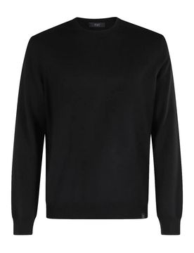 Fay Maglia Girocollo F12 Nero