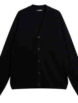 Jacke Lucas Knitted Cardigan, schwarz xl - J.lindeberg - FashionsVida