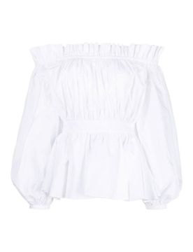 Alexander Mcqueen Camicetta Bardot